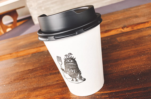 豊岡市正法寺のカフェ「EAT」はコーヒーのテイクアウトもできるよ！